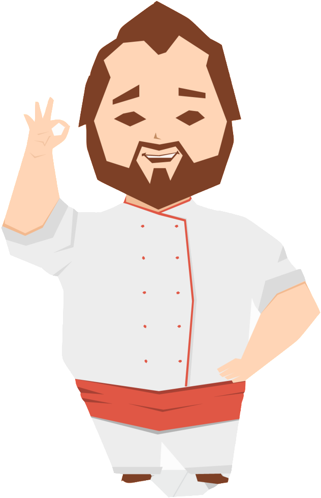 Cartoon Chef Png Hd Illustration - Illustration (1024x1024), Png Download