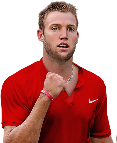 Player Photo Of Jack Sock - Jack Sock Laver Cup (400x474), Png Download