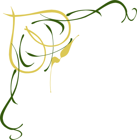 And Green Love Birds Png - Green Gold Vector Png (582x597), Png Download