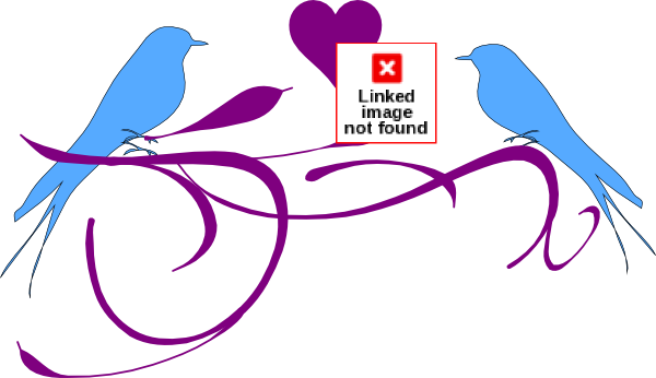 How To Set Use Love Birds Svg Vector (600x346), Png Download