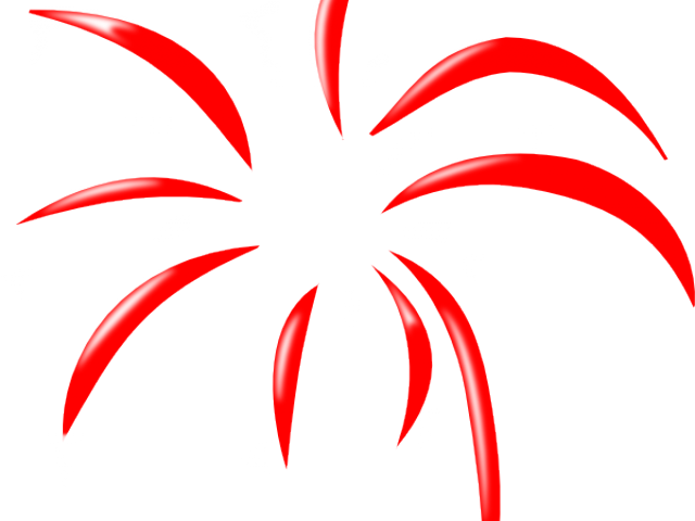 Fireworks Clipart Simple (640x480), Png Download