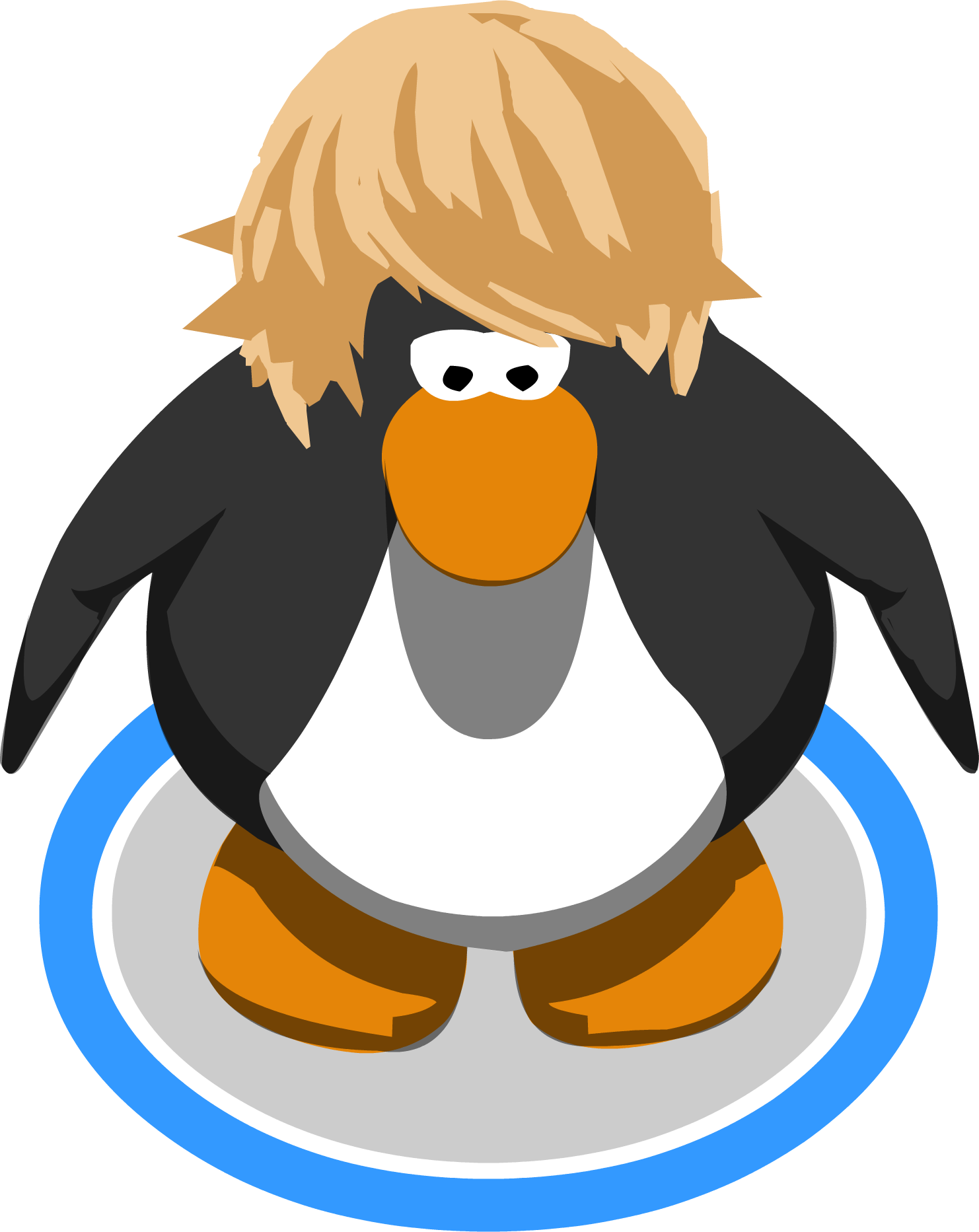 The Ice Seller Ig - Club Penguin Sombrero Png (1482x1865), Png Download