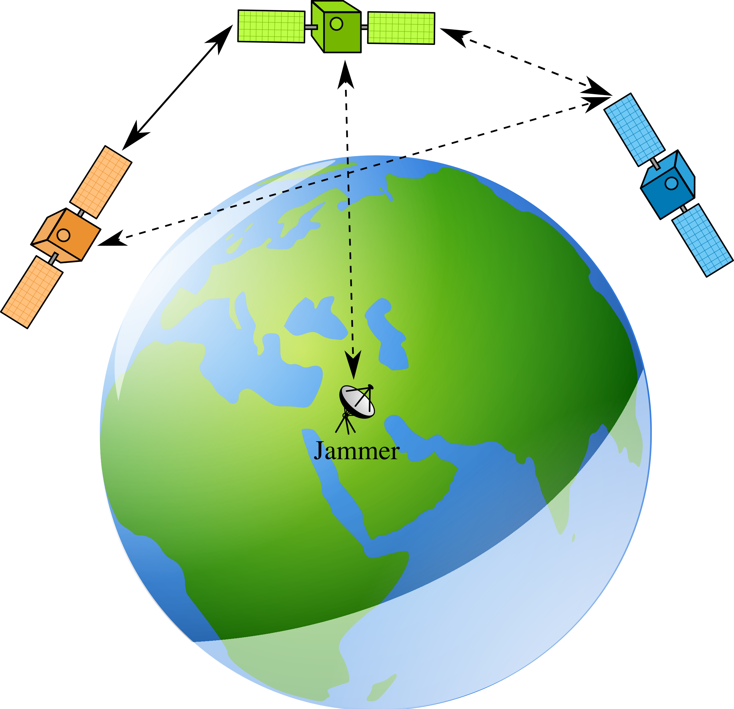 Big Image - Communications Satellite (2400x2320), Png Download
