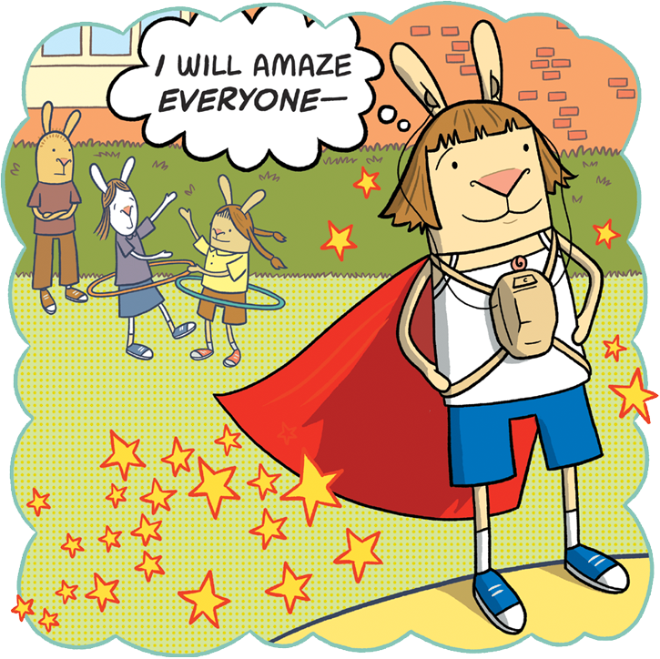 "the Text And Images Work Together To Create Meaning - El Deafo Sad (725x724), Png Download