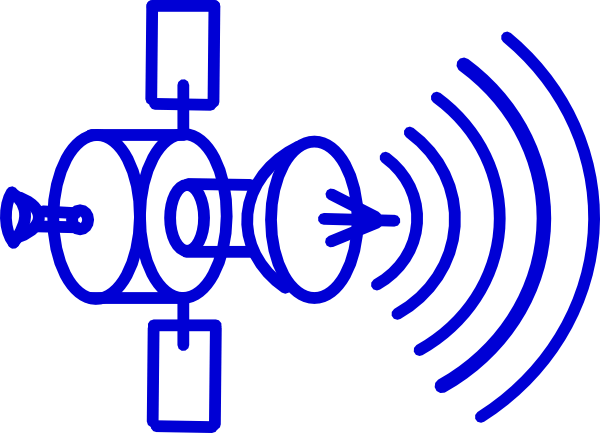 Satellite Clip Art - Satellitt Clip Art (600x433), Png Download