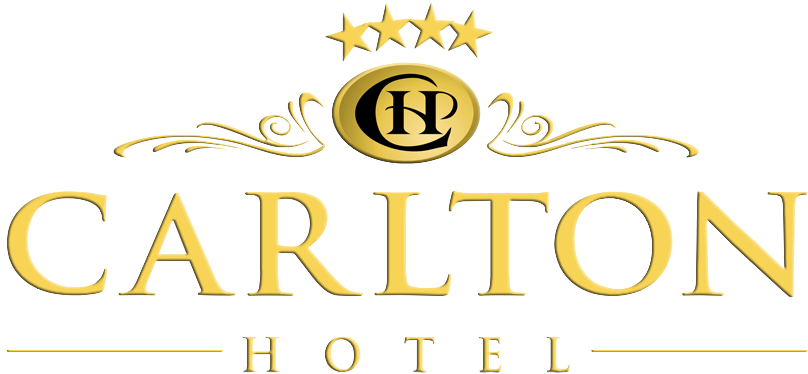 Carlton Hotel Logo (850x408), Png Download