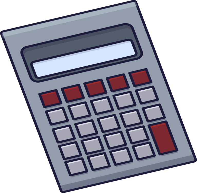 All Photo Png Clipart - Calculator Clipart (767x750), Png Download