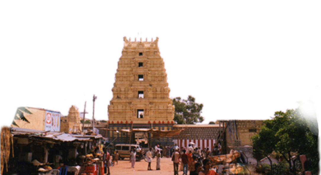 Sri Nettikanti Anjaneya Swamy Vari Devasthanam, Kasapuram - Sri Nettikanti Anjaneya Swamy Vari Temple Kasapuram (1088x690), Png Download
