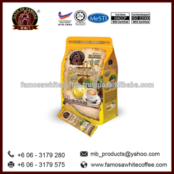 Malaysia Coffee Bags Gate Of Famosa Premix 3 In 1 Old - Famosa Coffee (350x350), Png Download
