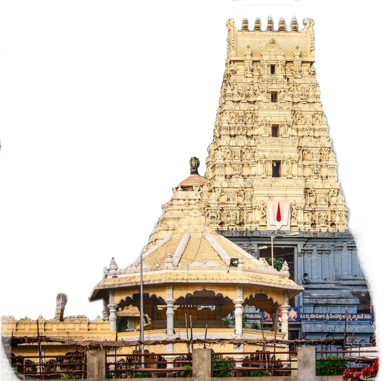 Sri Narasimha Swamy Devasthanam - Varaha Lakshmi Narasimha Temple, Simhachalam (1093x755), Png Download
