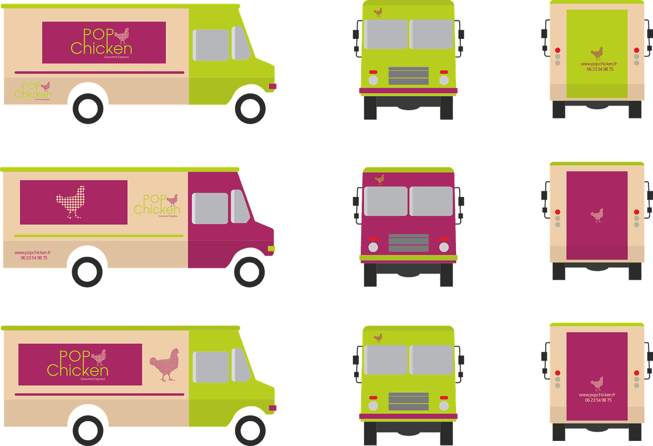 Food Truck Ordering System (1280x874), Png Download