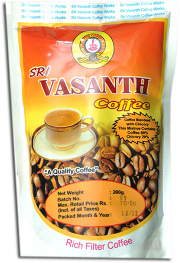 A Quality Coffee Of 500 Gms - Roasted Grain Beverage (600x518), Png Download