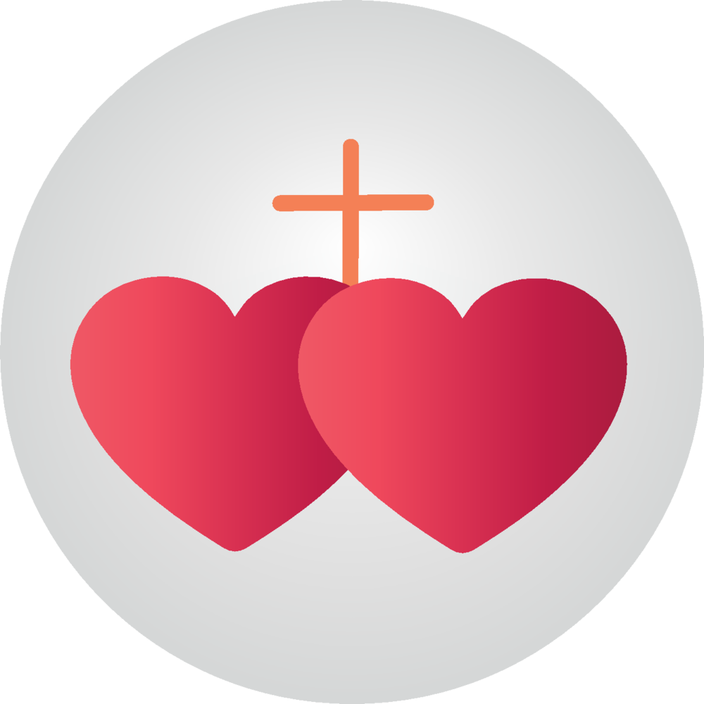 Marriage Sacrament Symbol 2 - Sacrament (1000x1000), Png Download