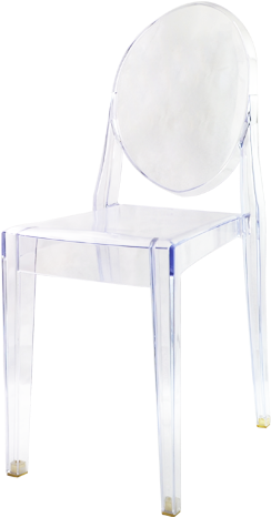 Victoria Ghost Chair Hire - Chair (500x500), Png Download
