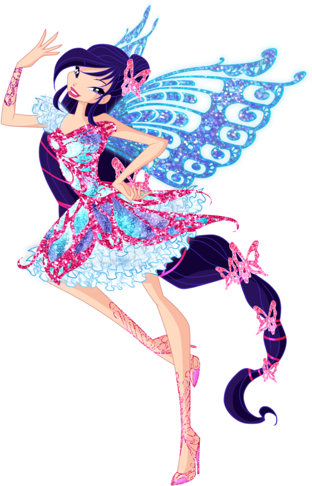 Musa Butterflix - Winx Club Musa Butterflix (774x1032), Png Download
