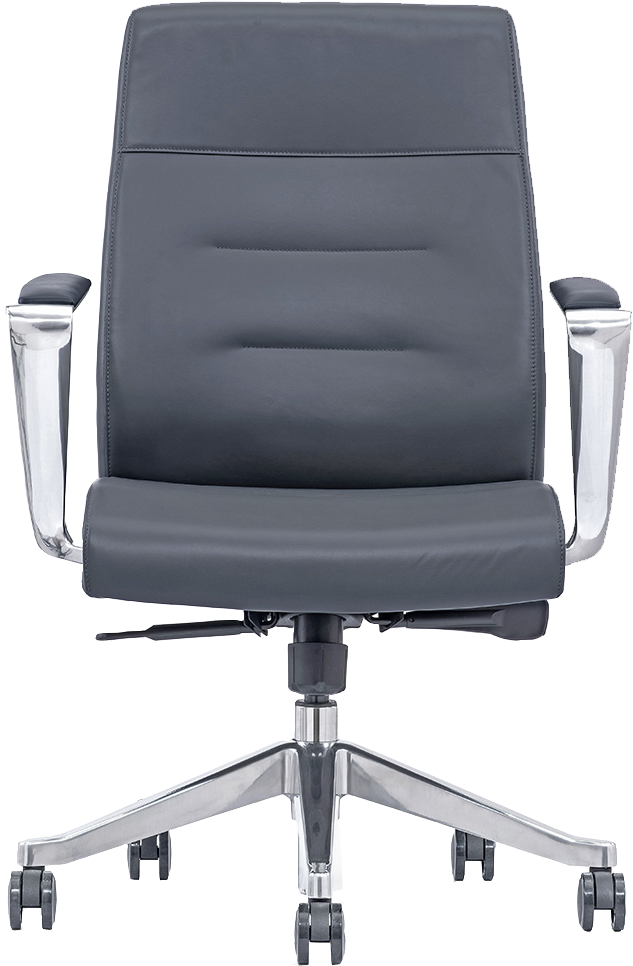 Model Lod75 Bk - Amstyle Chaise De Bureau Belfort Cuir Véritable Bureau (650x979), Png Download