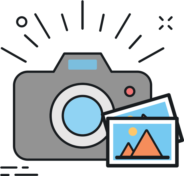 The Climber - Cartoon Of Photography (668x744), Png Download