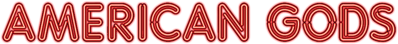 American Gods Tv Logo - American Gods Logo Png (800x310), Png Download