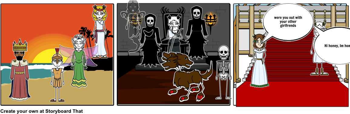 Gods - Cartoon (1164x385), Png Download