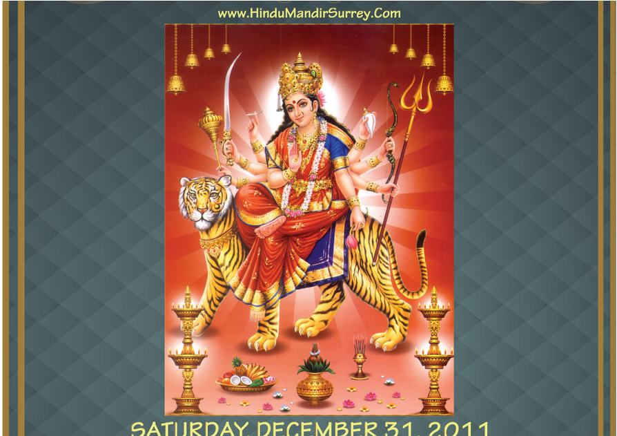 Mataji Ki Chowki In Surrey, Bc - Shri Prakash Gossai / Durga Bhajans (1200x630), Png Download