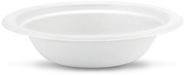 Chinet® Classic White™ Bowl 16 Oz - Plate (435x435), Png Download