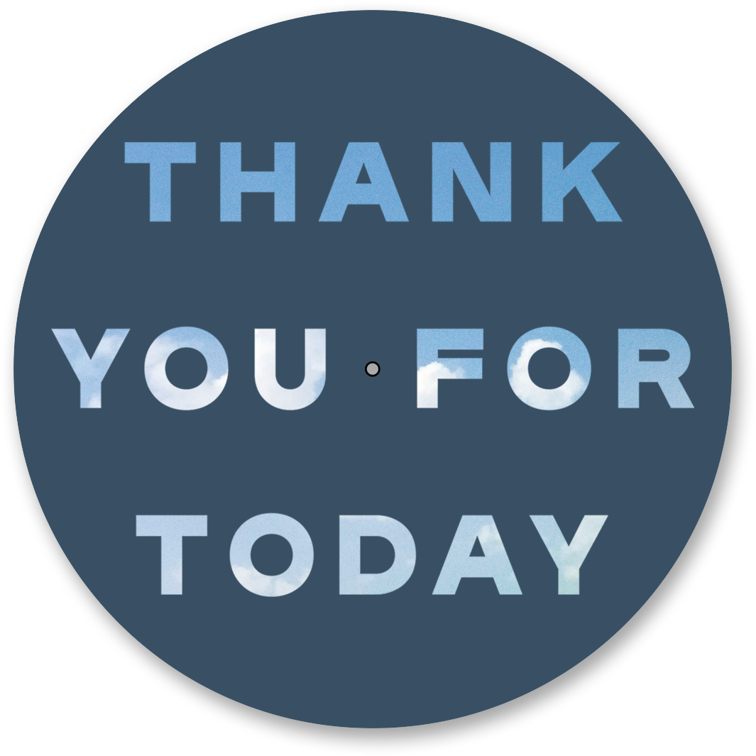 Thank You For Today Vinyl Slipmat - Thank You For Today (1200x1200), Png Download