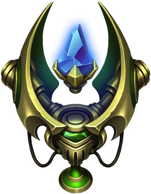 Clash Level 3 Zaun Trophy - Clash Trophy League Of Legends (496x708), Png Download