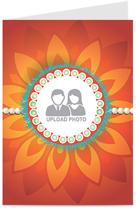 Customized Rakhi Personalised Greeting Card For Brother - Brother (284x426), Png Download