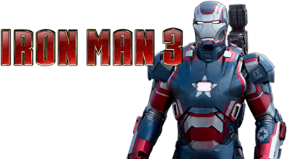 The Gallery For > Iron Man 3 Logo Hd - Iron Man 3 War Machine Png (1000x562), Png Download