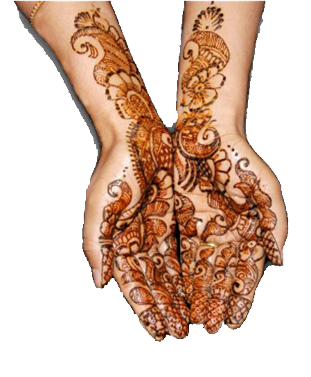 Mehndi With Transparent Background (474x549), Png Download