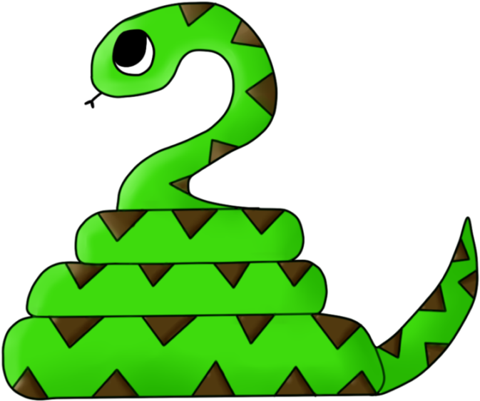 Free Snake Clipare Black And White Images 【2018】 Vector - Animated Picture Of A Snake (800x800), Png Download