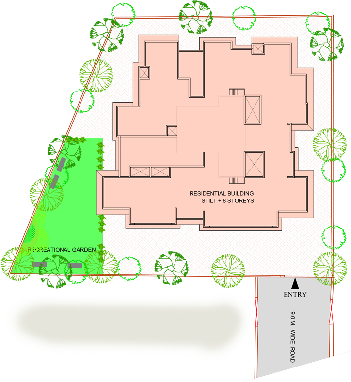 3d View - Floor Plan (1920x884), Png Download
