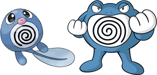 Pin Weak Clip Art - Poliwag Pokemon (600x274), Png Download