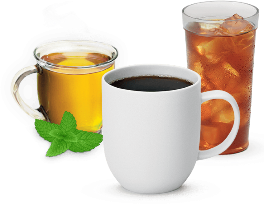 Hot And Cold Beverages Png (650x511), Png Download