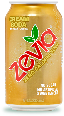 Zevia Creamsoda Can Normal - Zevia Root Beer (288x504), Png Download