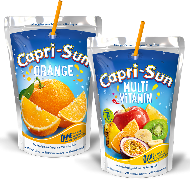 Cold Drinks - Capri Sun Orange (800x800), Png Download