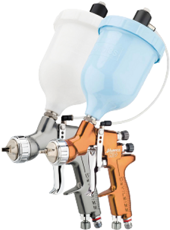 Morrells Signature Ii Gravity Pressure Assisted Gun - Devilbiss Advance Hd (500x500), Png Download