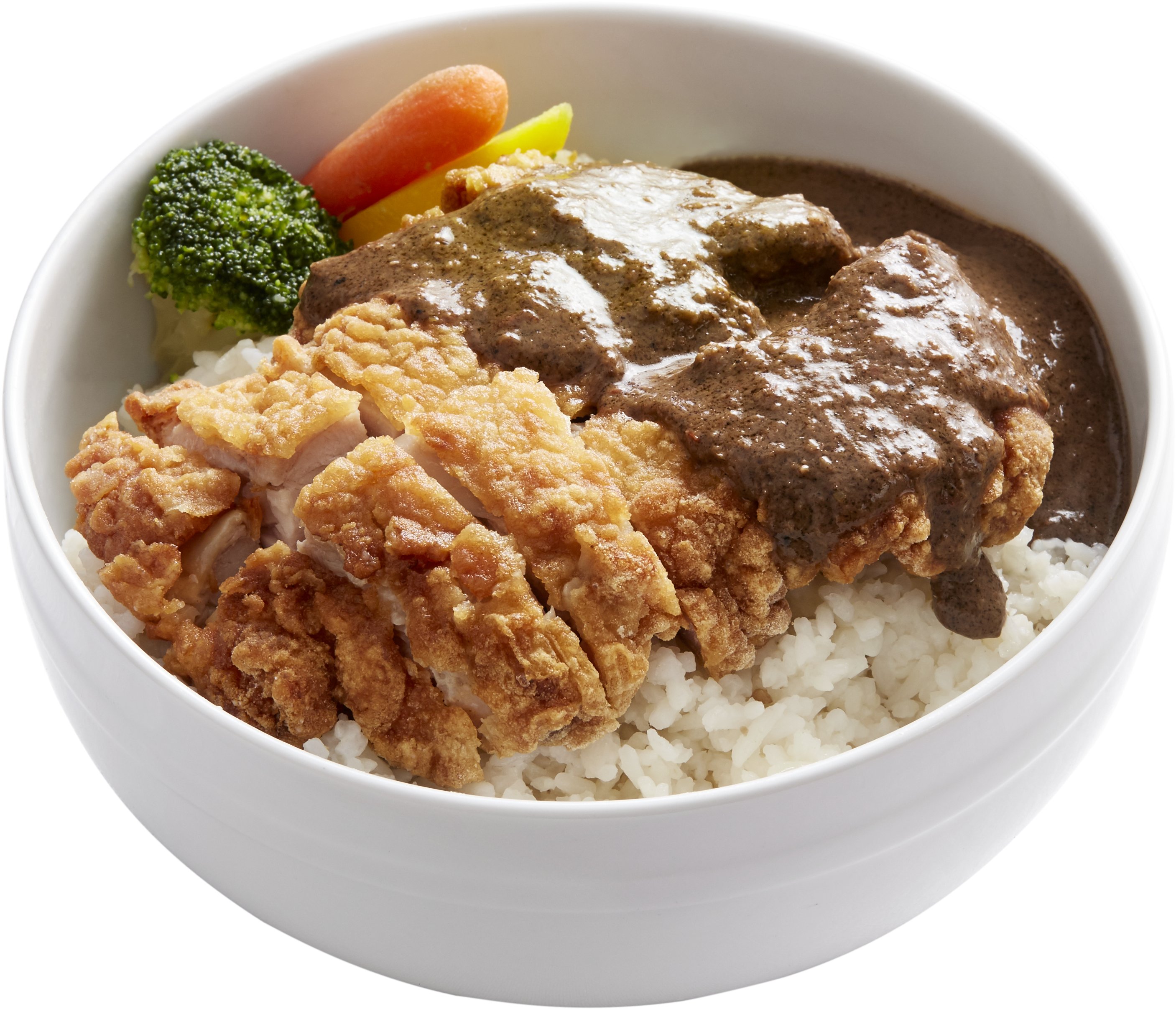 #1 Crispy Chicken Rendang $8 - Crispy Chicken Rendang (3698x3698), Png Download