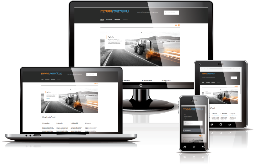 Sito Realizzato In Wordpress - Website (904x586), Png Download