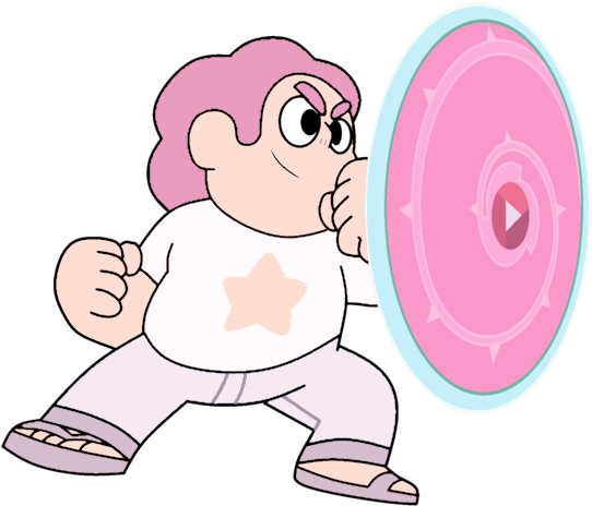 Steven Recolored As Rose - Steven Universe Steven Recolors (564x479), Png Download
