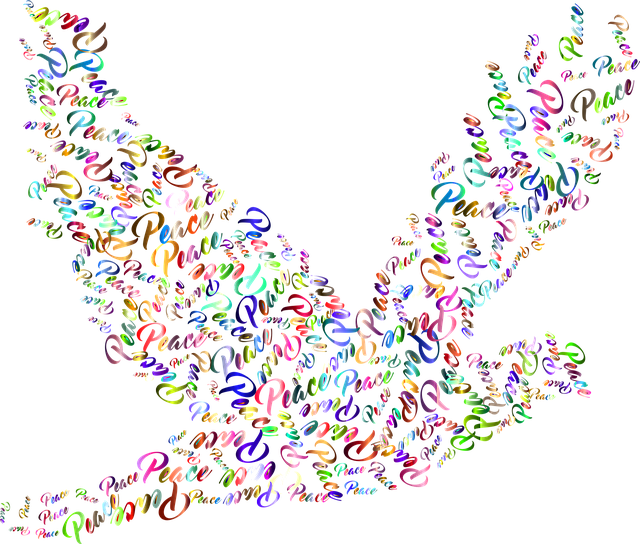 Peace Dove Clipart Air Animal - Peace Dove No Background (640x544), Png Download