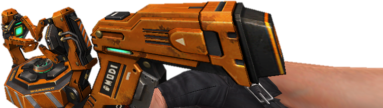 Vxleditor Viewmodel - Airsoft Gun (764x227), Png Download