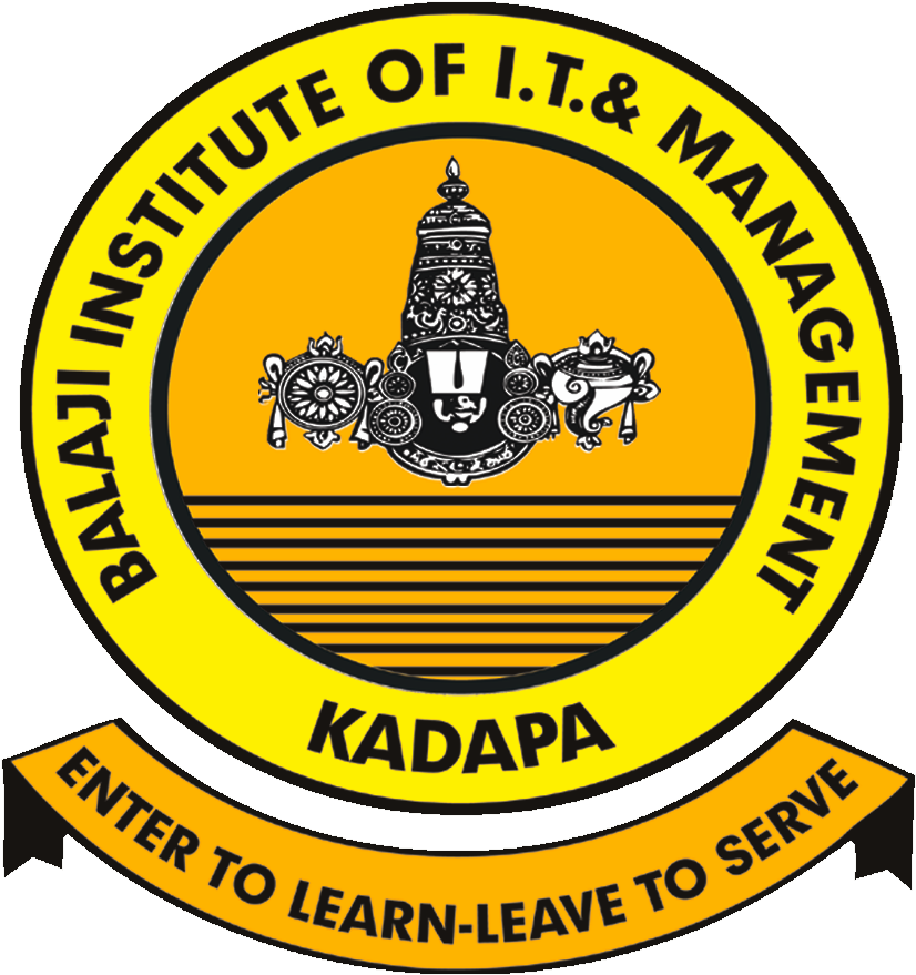 Balaji Institute Of It And Management - Balaji Institute Of It And Management Kadapa (910x910), Png Download