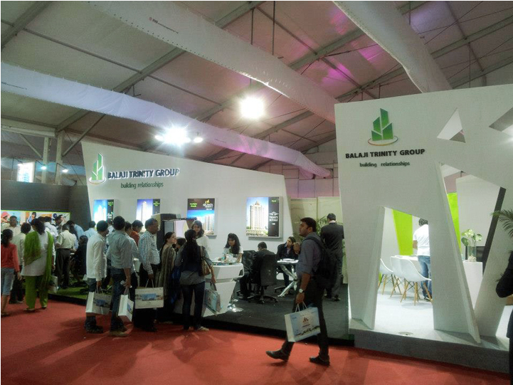 Balaji Trinity Group - Exhibition (1080x594), Png Download
