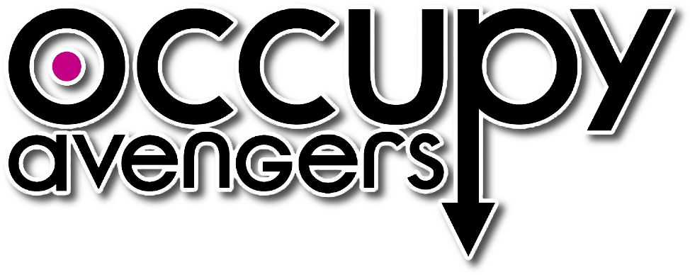 Occupy Avengers Logo - Occupy Avengers Vol. 1: Taking Back Justice [book] (987x395), Png Download