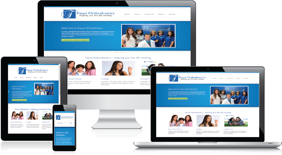 Dental Practice Website Design Services By Smile Marketing - Display Website (943x535), Png Download