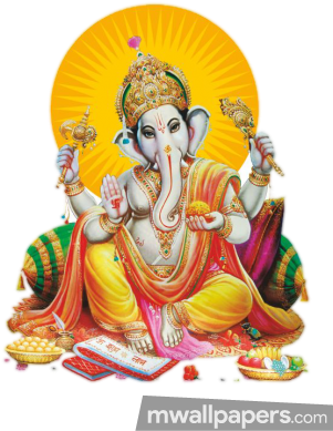 Best God Vinayagar Hd Photos (1080p) - High Resolution Ganesh Png (320x426), Png Download