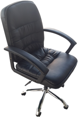 Rolling Chair - Royal Furnitures (281x500), Png Download