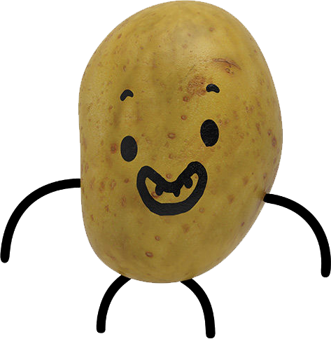 S2idaho - Idaho Potato From Amazing World Of Gumball (473x484), Png Download