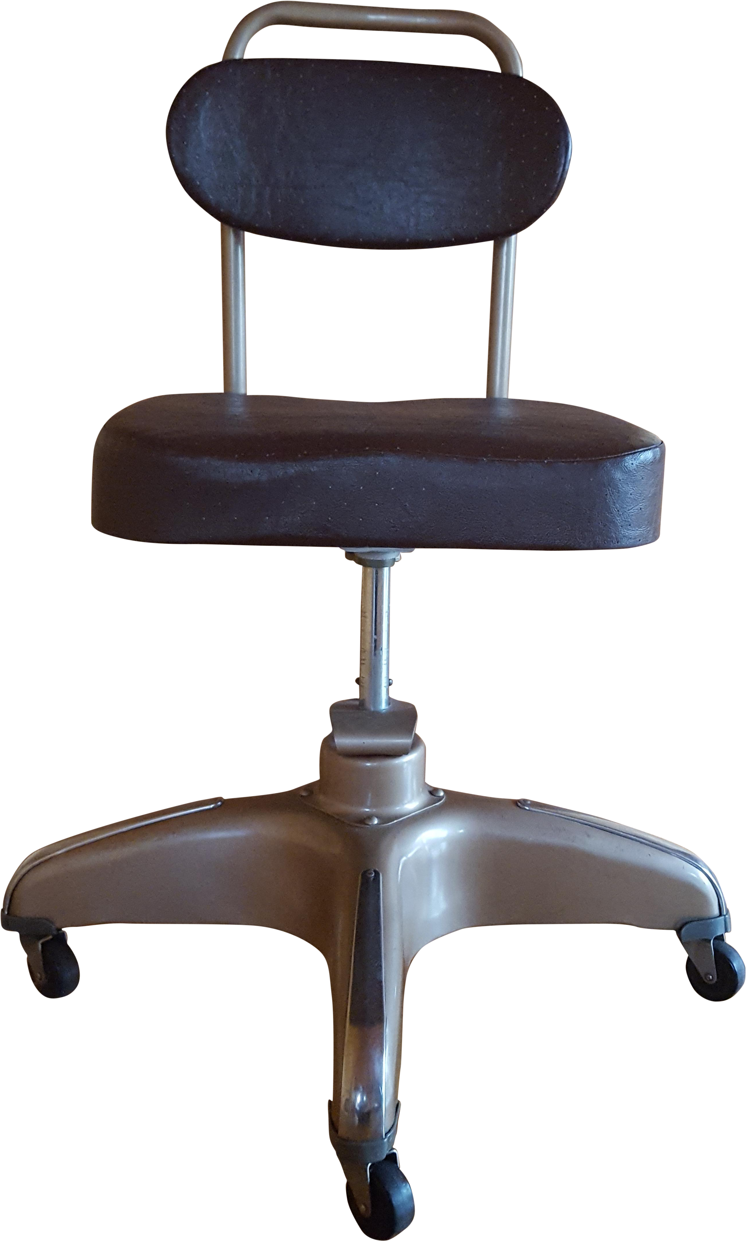 Vintage Cosco Industrial Office Chair On Chairish - Office Chair (2873x4779), Png Download